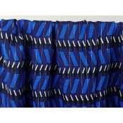 Tissu Voile de Viscose Graphique Lurex