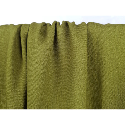 Tissu Toile Mélange Lin / Viscose EVE Olive