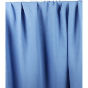 Tissu Toile Mélange Lin / Viscose EVE Bleu
