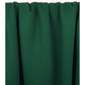 Tissu Maille Molleton Gratté ZAC Mélange Coton Vert Sapin