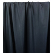 Tissu Tailleur Flanelle Rayures TENNIS Marine