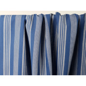 Tissu Voile de Coton Rayures Irrégulières