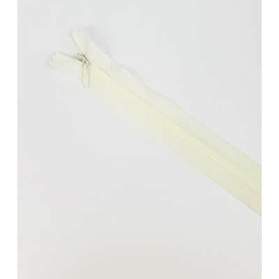 Zip Invisible Nylon 4 mm  22 cm Ecru