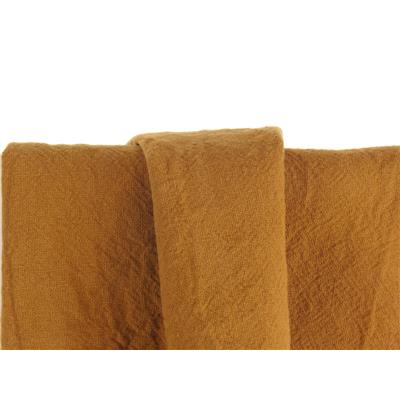 Tissu Coton Lavé Camel