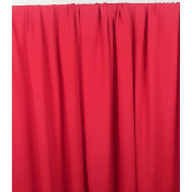 Tissu Crepe 100 % Viscose VAL Rouge