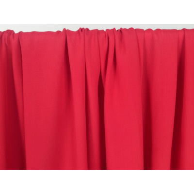 Tissu Crepe 100 % Viscose VAL Rouge