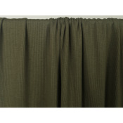 Tissu Maille Cote 2x2 100 % Coton Kaki