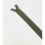 Zip Invisible Nylon 4 mm  22 cm Kaki