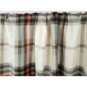 Tissu Popeline 100 % Coton TARTAN Beige 