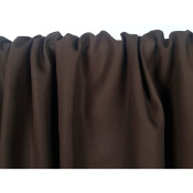 Tissu Sergé 100 % Lyocell Chocolat