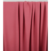 Tissu Crepe 100 % Viscose ISA Bois de Rose