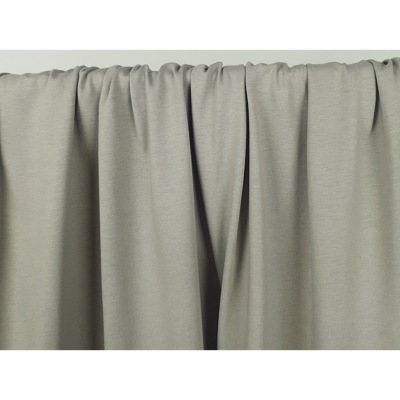 Tissu Maille Jersey 100 % Coton Gris