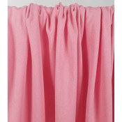 Tissu Maille Molleton 100 % Coton Rose