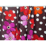 Tissu Popeline Viscose Ecovero Groovy Polka