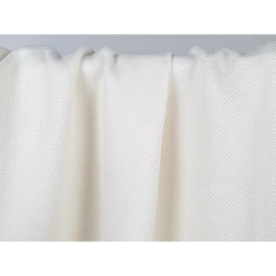 Tissu Sergé Lin / Viscose LEN Ecru